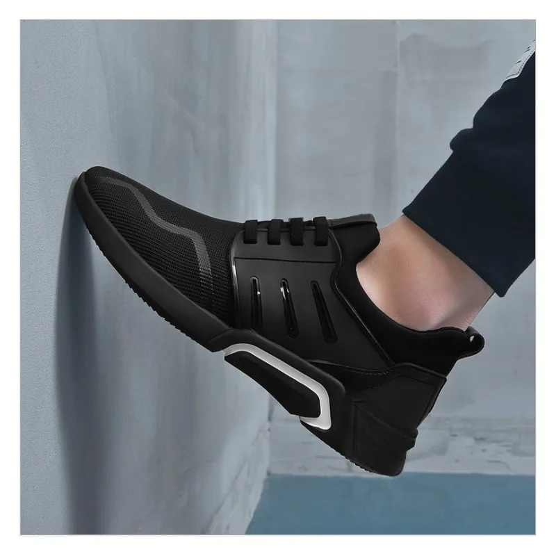 

Men Running Shoes Breathable Lace-up Sneaker for men jogging Shoes Top Quality Comfortable Men Walking Shoes