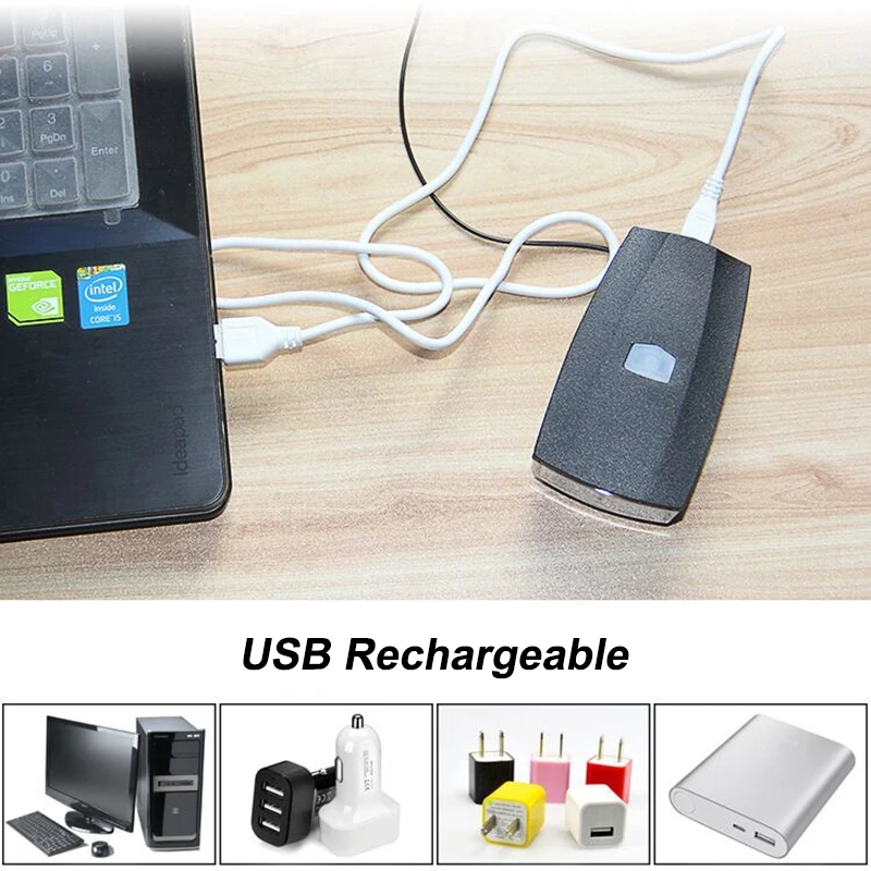 USB перезаряжаемая Водонепроницаемая велосипедная фара с регулируемым высоким Bean