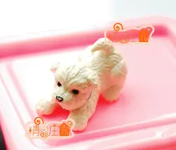 Мини-миниатюрный кукольный домик милый питомец собака мини мебель модель