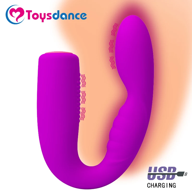 Toysdance C Shape Vibrator For Women Adult Sex Toys 12 Frequency G Spot
