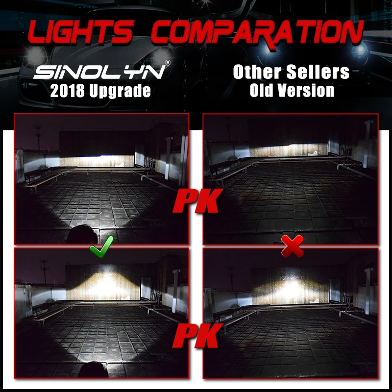 lights comparation