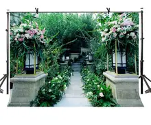7x5ft Green Backdrop Lush Greenery Trail Photography Backgroud and Studio Photography Backdrop Props 7x5ft Green Backdrop Lush Greenery Trail Photography Backgroud and Studio Photography Backdrop Props