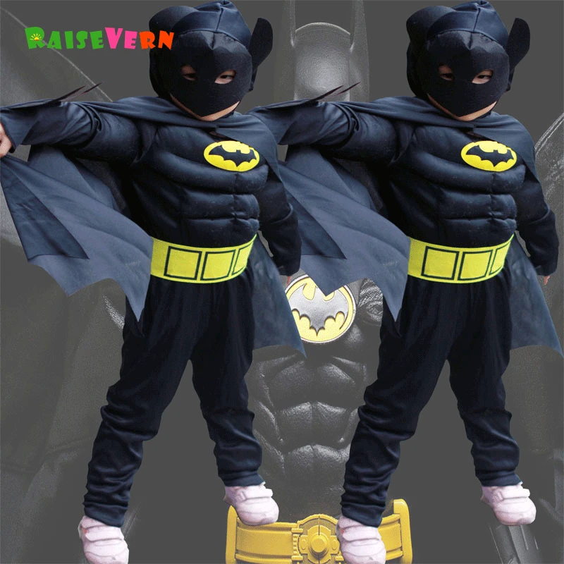 Halloween Superhero Spiderman Children Superman Boy Anime Performance Clothes Suit Kids Party Carnival Cosplay Batman Costume цена Halloween Superhero Spiderman Children Superman Boy Anime Performance Clothes Suit Kids Party Carnival Cosplay Batman Costume цены онлайн