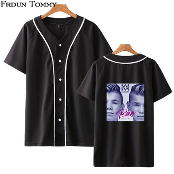 

Marcus & Martinus New Style shirt Baseball Jacket Tee Summer Pattern Outwear Comfortable Short Sleeve Shirt
