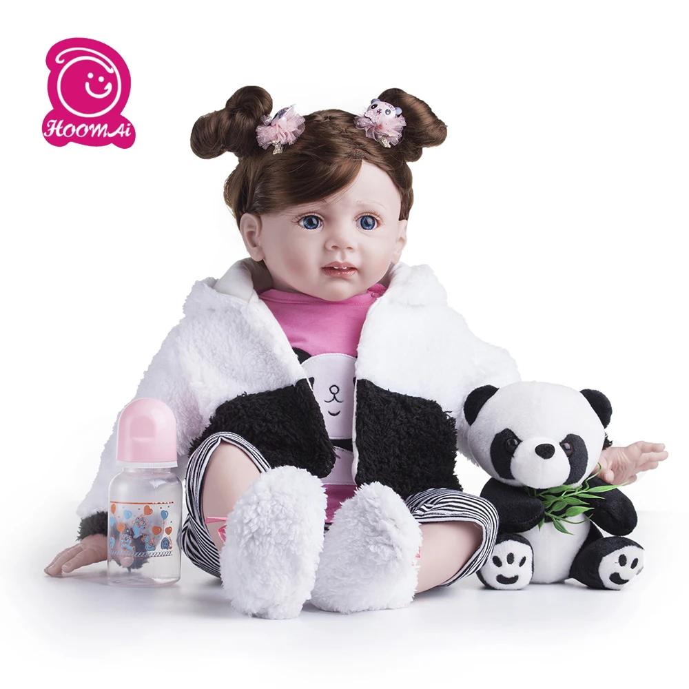 

60cm Big Silicone Reborn Baby Doll Toys Princess Like Alive Bebe Brinquedos girl doll reborn menina Birthday Gift