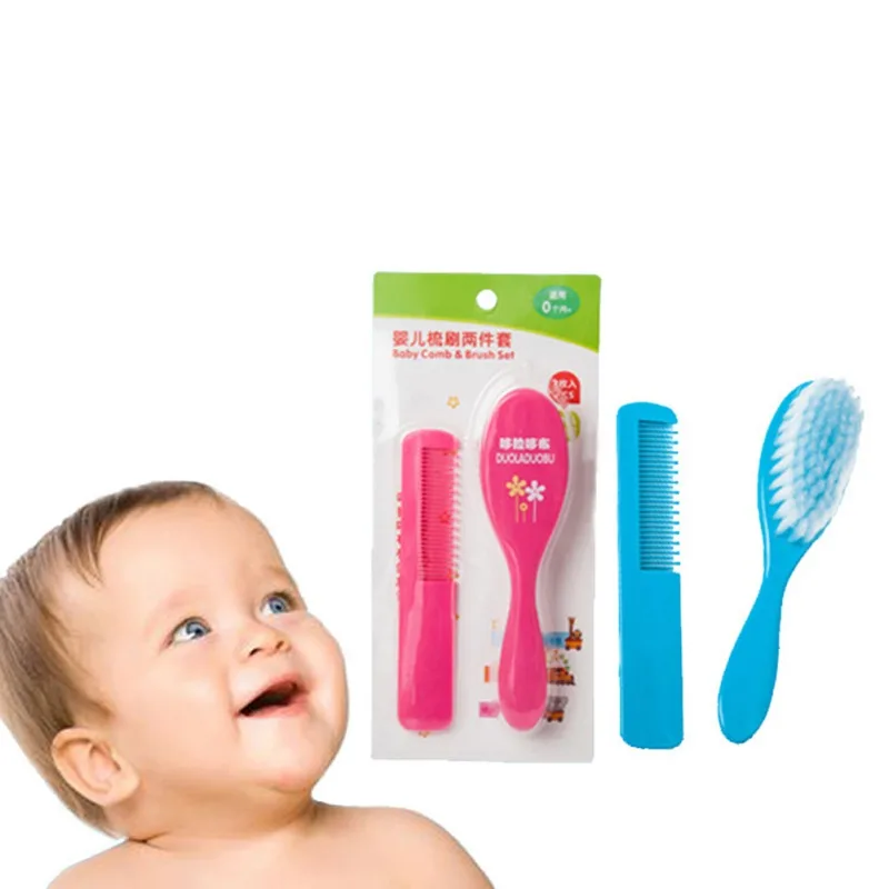Buy 2PCS Newborn Baby Hair Brush Baby Care Baby Brush Comb Hair Brush