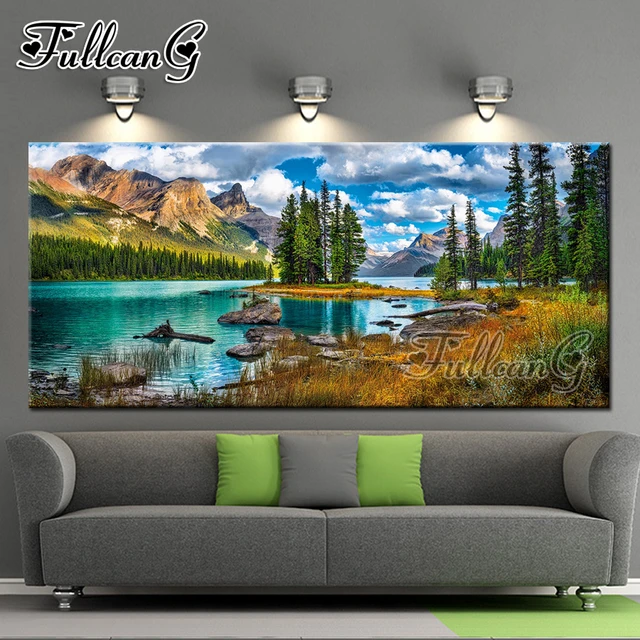 Best Deal for DIY 5D Large Diamond Painting Kits Natural Scenery