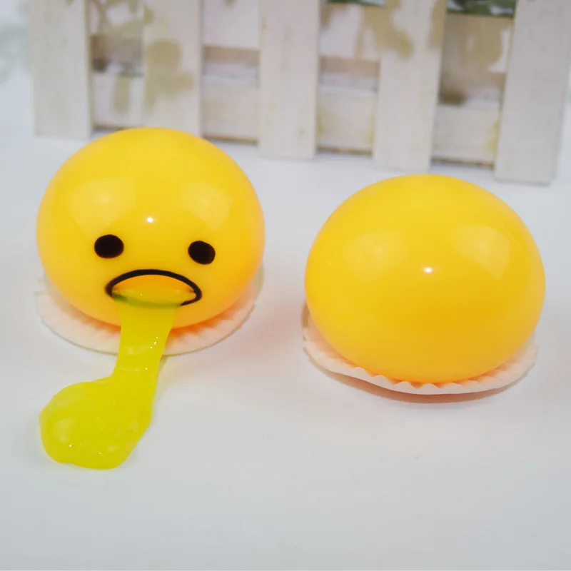 1 шт. Новинка волшебное яйцо игрушка Gudetama антистресс слизь яйца забавные игрушки