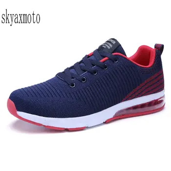 

New Arrival Popular Style Men Running Shoes Outdoor Walking Comfortable Sneakers Lace Up Cow Leather Athletic Shoes For Men