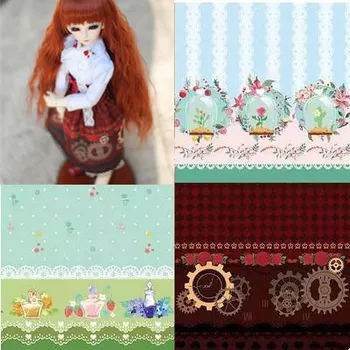 

chiffon fabric For Sewing blyth Doll Clothes Dress Handmade diy bly doll accessories girls gift diy accessories