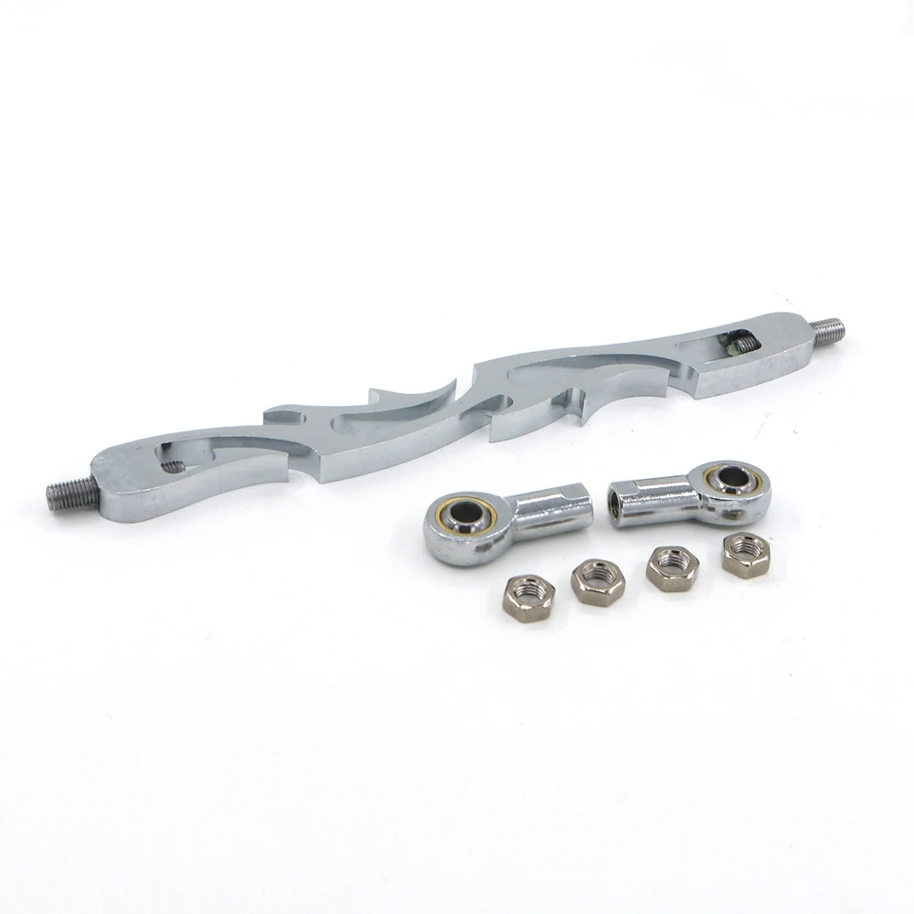

Motorcycle Chrome Flame Shift Linkage For Harley Davidson Softail 1985-2008 FXDWG Dyna Wide Glide 1993-2008 FLHR, FLT, FLHT