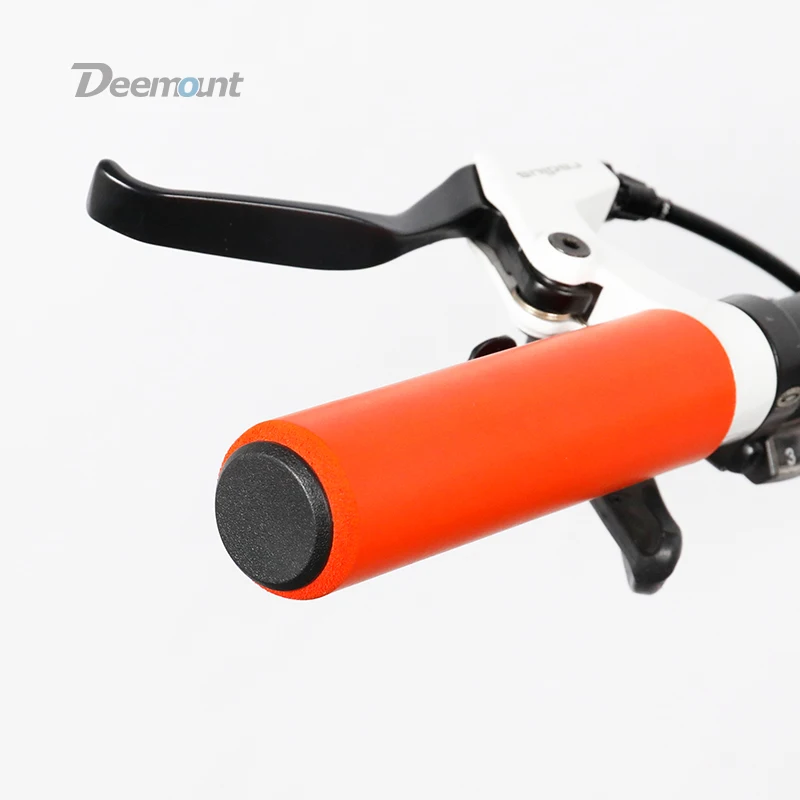 Deemount BGP-106 1 пара рули для велосипеда ручки силиконовый пенопластовый наконечник с колпачками MTB велосипедная опора для рук