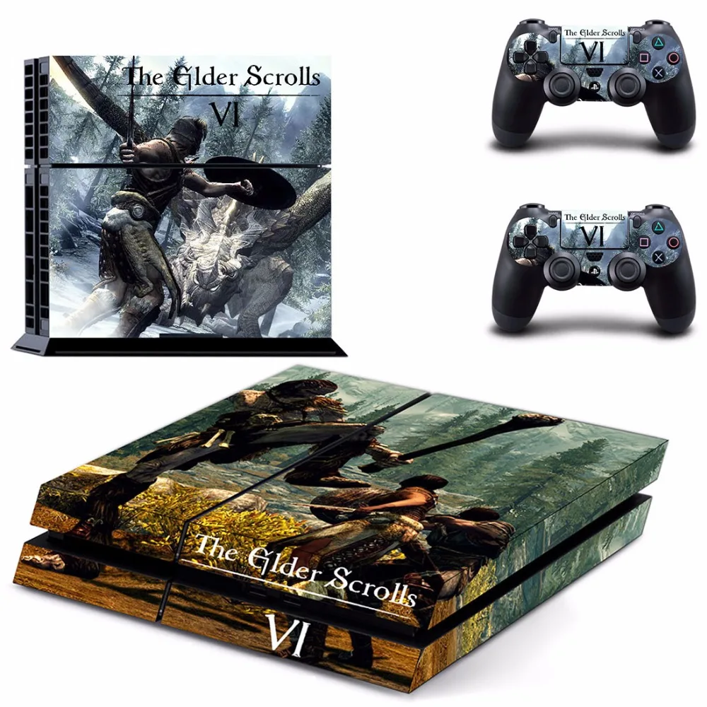 Наклейка для консоли PlayStation 4 и 2 контроллера PS4 наклейка Виниловая игр старшие
