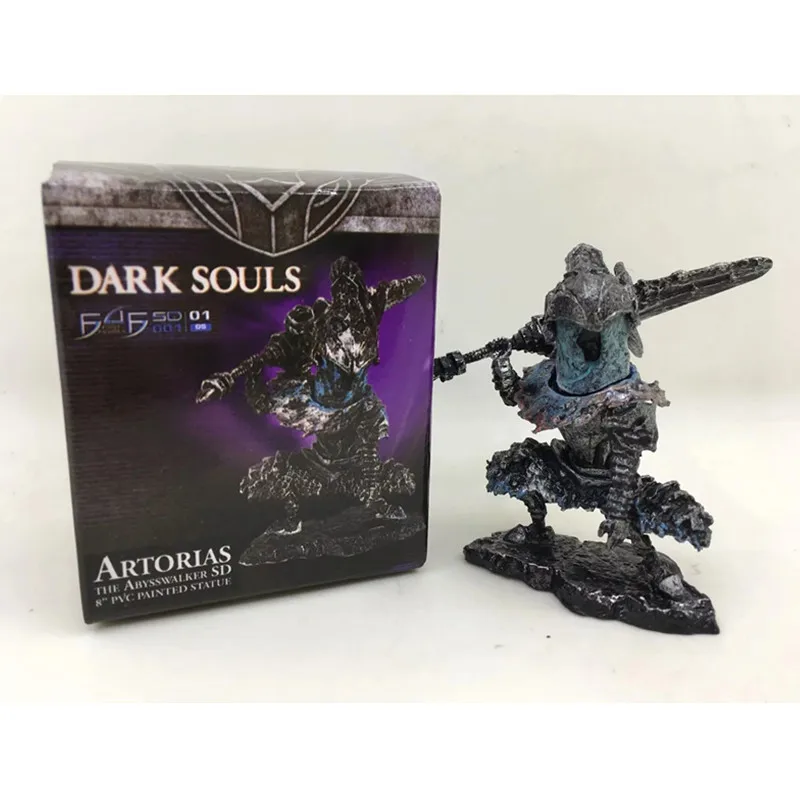 Dark Souls Artorias Q-Version ПВХ фигурка Коллекционная модель игрушки коробка Q633