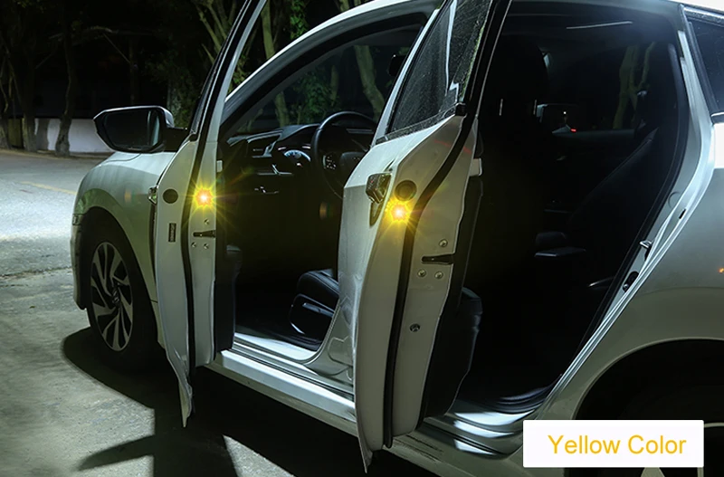 2x светодиодный анти столкновения автомобиля двери светильник Предупреждение светильник для Chevrolet Cruze Орландо Lacetti Lova паруса Эпика Малибу вольт Camaro
