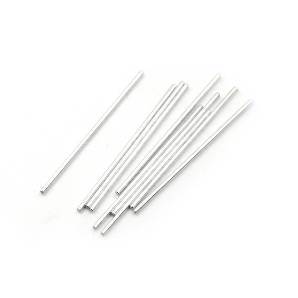 10Pcs 3*100mm Diameter 3mm Iron Shaft Model Axle Gear Shaft Baby Toys For Children Drive Shaft DIY Toy Axle Toy Accessories