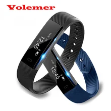 ID115 Умный Браслет Фитнес-Трекер Шаг Счетчик Smartband Браслет Будильник Вибрации Браслет pk ID107 fit бит miband2