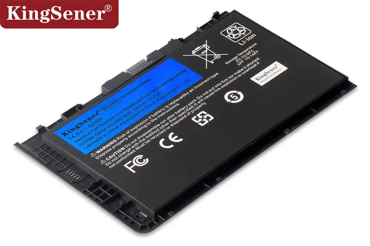 KingSener nuevo BT04XL batería para HP EliteBook Folio 9470, 9470 M 9480 M HSTNN-IB3Z HSTNN-DB3Z HSTNN-I10C BA06 687517-1C1 687945- 001 - 4