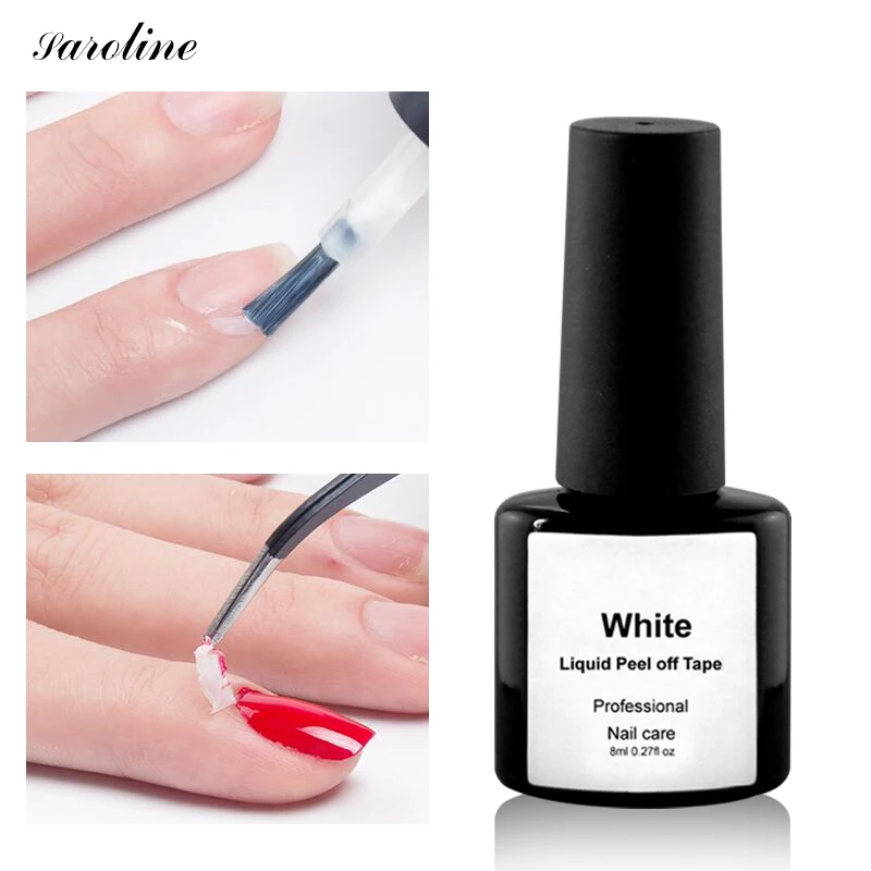 Easy Clean Base Coat Care Polish Peel off Liquid Latex Nail Lacquer