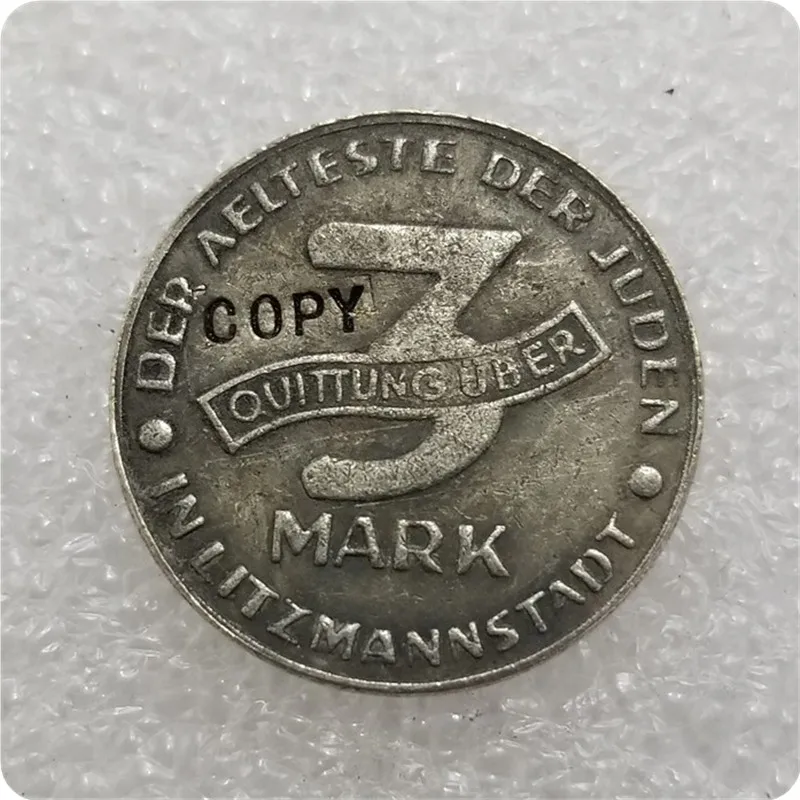 

Poland : 3 MARK 1943 GETTO Juden COPY