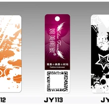 Очень высококачественные бирки Горячая повесить метка для одежды заказной Печатный модный ярлык/бирка одежды JYSJ355