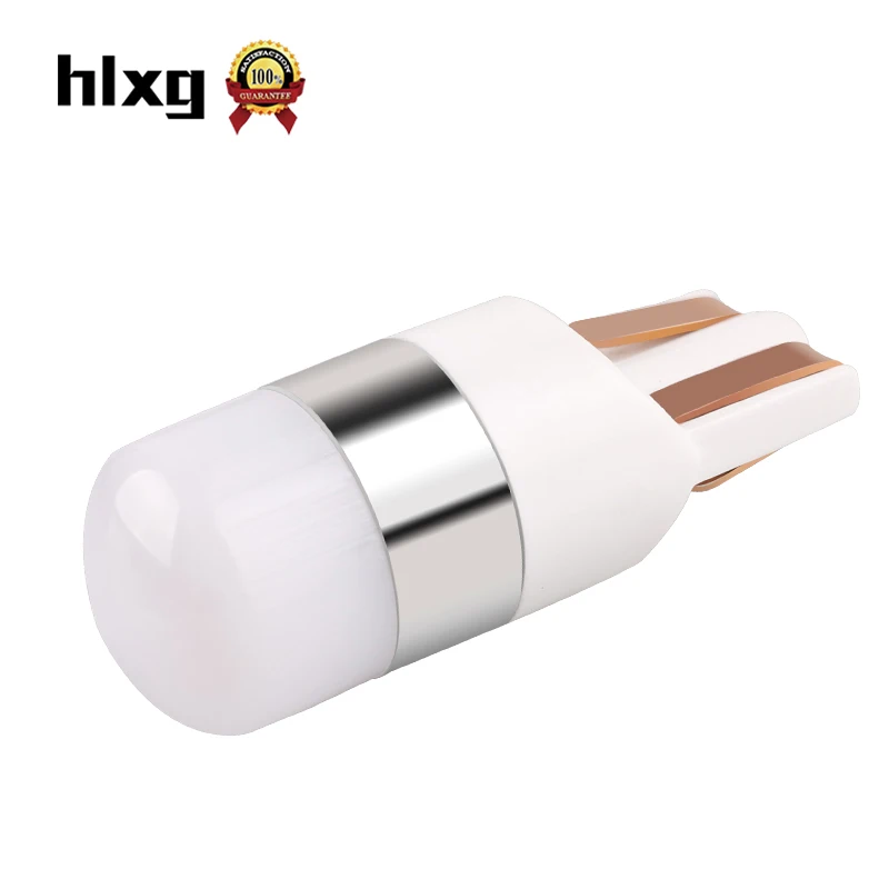 Hlxg 2 шт. Ice Blue 8000k T10 W5W Светодиодная клиновидная лампа для салона автомобиля