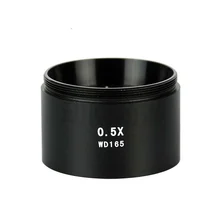 0.5x Барлоу микроскоп крепления объектива вспомогательным объектива для стерео микроскоп с резьбой Диаметр/M48*0,75