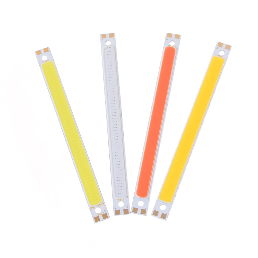 120x10mm 12V 10W LED COB Strip Lamp Chip LED Panel Light 4 Colours R