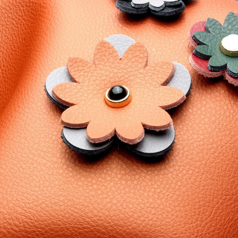 Women Leather Handbag Fashion Designer Female Messenger Shoulder Bag Ladies Flower Crossbody Bags Party Purse Sac A Main SS7368 (14)