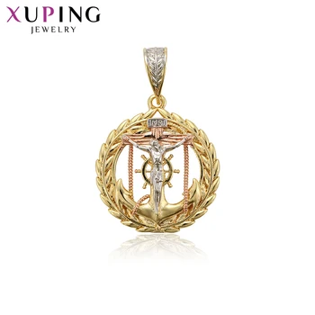 

Xuping Religion Series Type Sliding Muticolor Plated Pendant for Women Pretty Birthday Christmas Gifts 34356