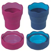 FABER CASTELL ручка специальное краску для мытья пера мыть краску чашка складывающаяся ручка ведро для мытья