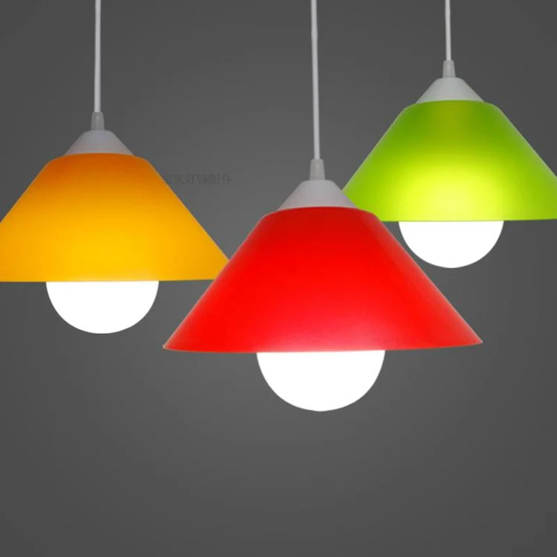 Modern PVC Led Pendant Lights Nordic Plastic Lampshade Hanging Lamp for Kitchen Dinning Room Home Lighting  Decor Luminaire (5)