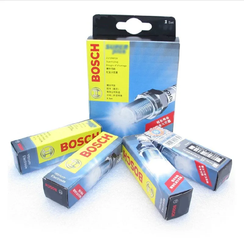 4pcs/lot BOSCH Standard car Spark Plug FR8DCX+ for VW JETTA Saloon ...