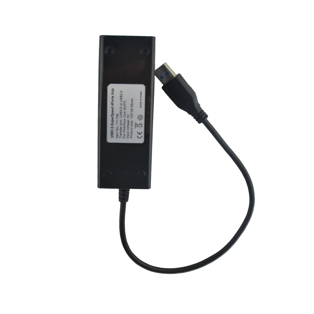 Usb 3,0 SuperSpeed 4 порта концентратор USB разветвитель 3,0 адаптер для x-b-o-x one slim для PS4 slim PRO