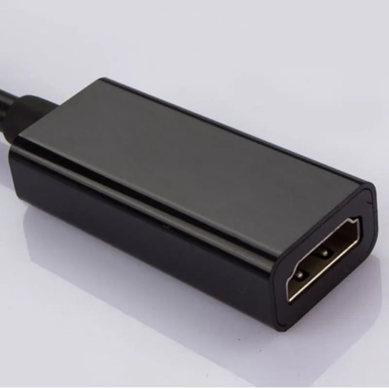 Черный мужской и женский кабель DP-HDMI display port To 1080P HDMI адаптер конвертер для hp/DELL портативных ПК