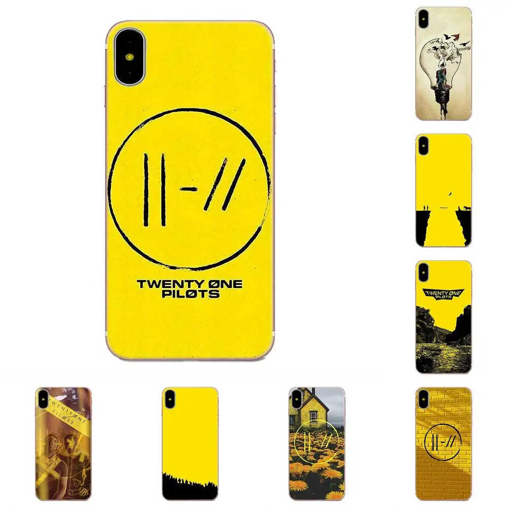 Аниме группа Twenty One Pilots для Xiaomi Mi3 Mi4 Mi4C Mi4i Mi5 Mi 5S 5X 6 6X A1 Max Mix 2 Note 3 4 мягкие чехлы из