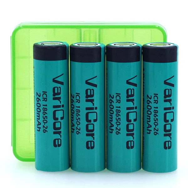 4-Varicore 2600mA-Green