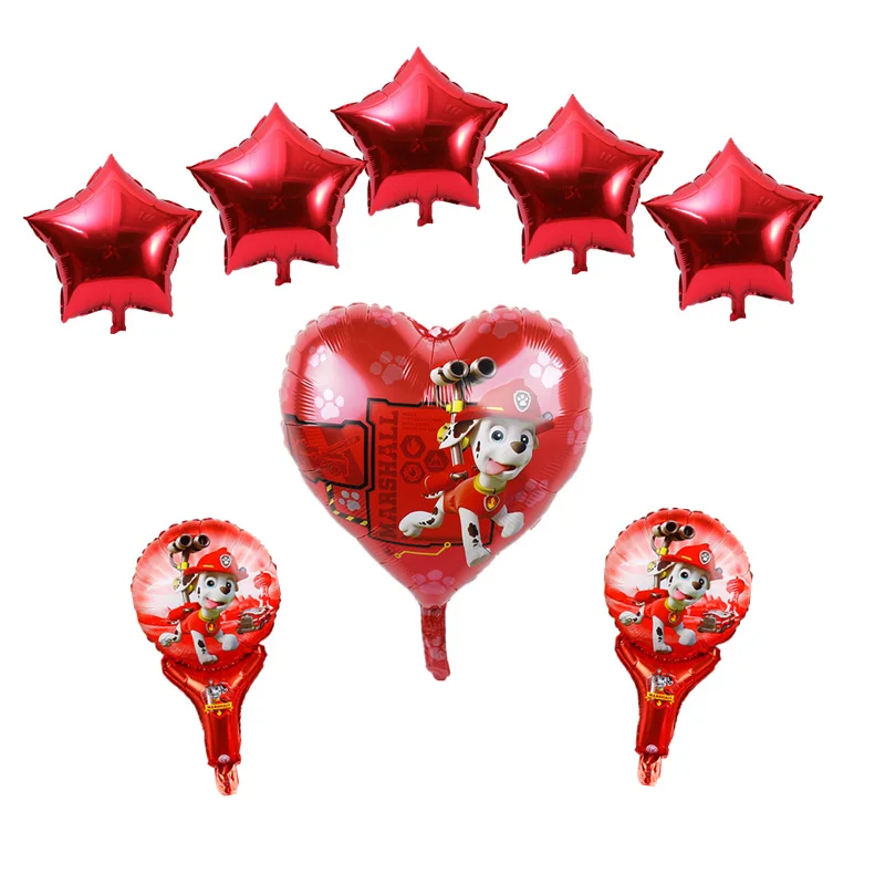 18 pulgadas cielo Chase pata patrulla globos de papel de aluminio de la ducha de bebé, niño, niña fiesta de cumpleaños suministros perro conjunto de globos palo portátil aire Globos 18 pulgadas cielo Chase pata patrulla globos de papel de aluminio de la ducha de bebé, niño, niña fiesta de cumpleaños suministros perro conjunto de globos palo portátil aire Globos