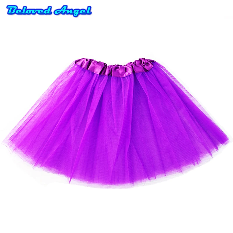 Baby Girls Skirt Translucent 3 Layer Net Yarn Children Skirt Girl's ...