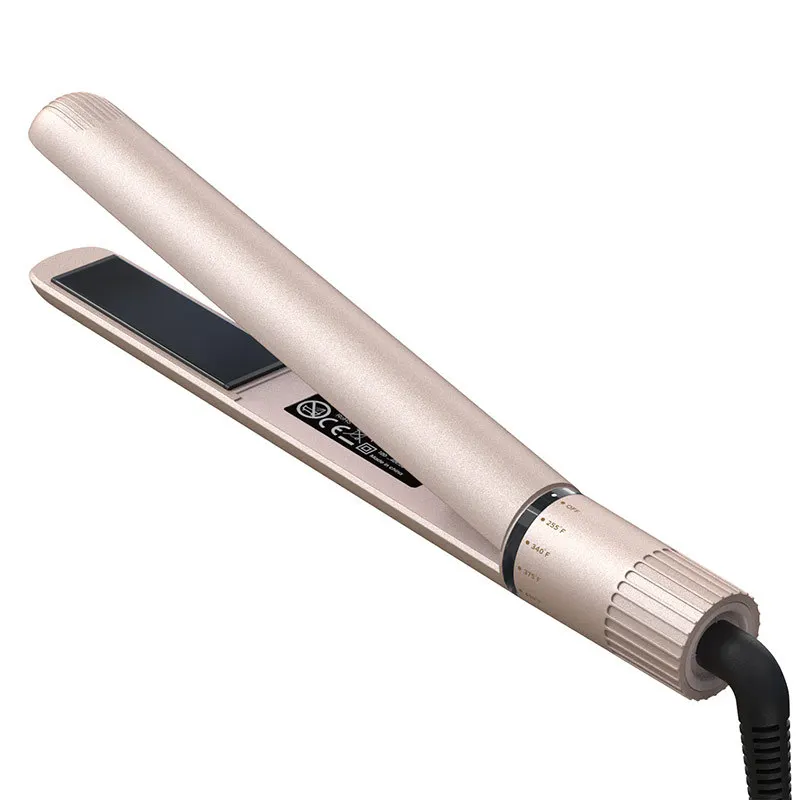 

2in1 Negative Ion Ceramic Hair Straightener Curler Iron Dual Use Flat Curling Iron Hair Style Rotating Tool Professional Crimper