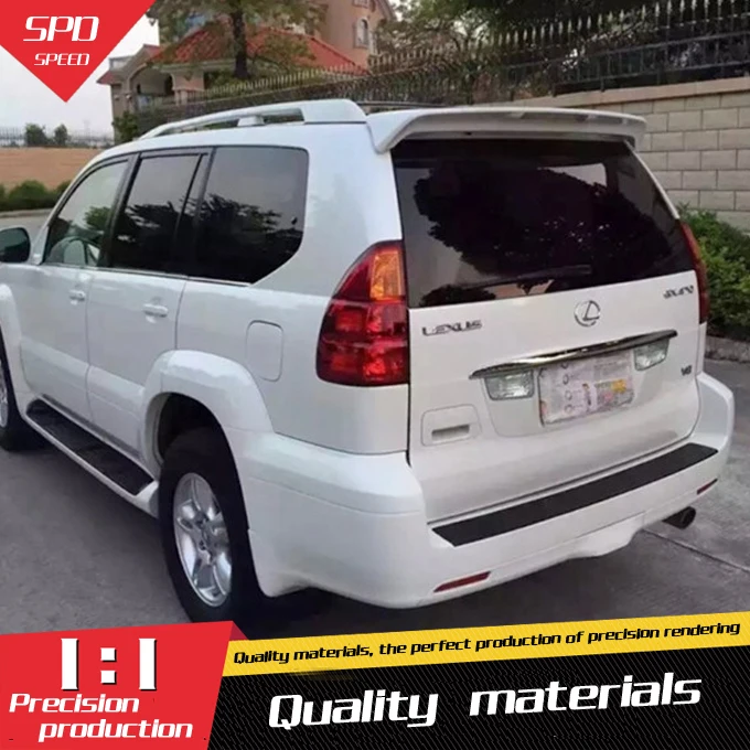 For Lexus GX470 Spoiler GX470 ABS Material Car Rear Wing
