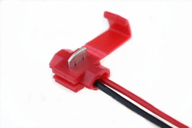10 шт./лот обжимные клеммы для быстрого соединения Red 801P3 Scotch Lock G12 22 18 AWG коннектор