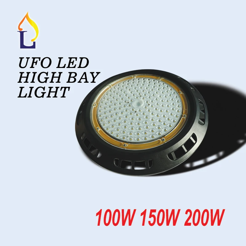 

2 pcs/lot led UFO high bay light 200W Industrial light led flood light waterproof ip65 AC85-265V outdoor lighting