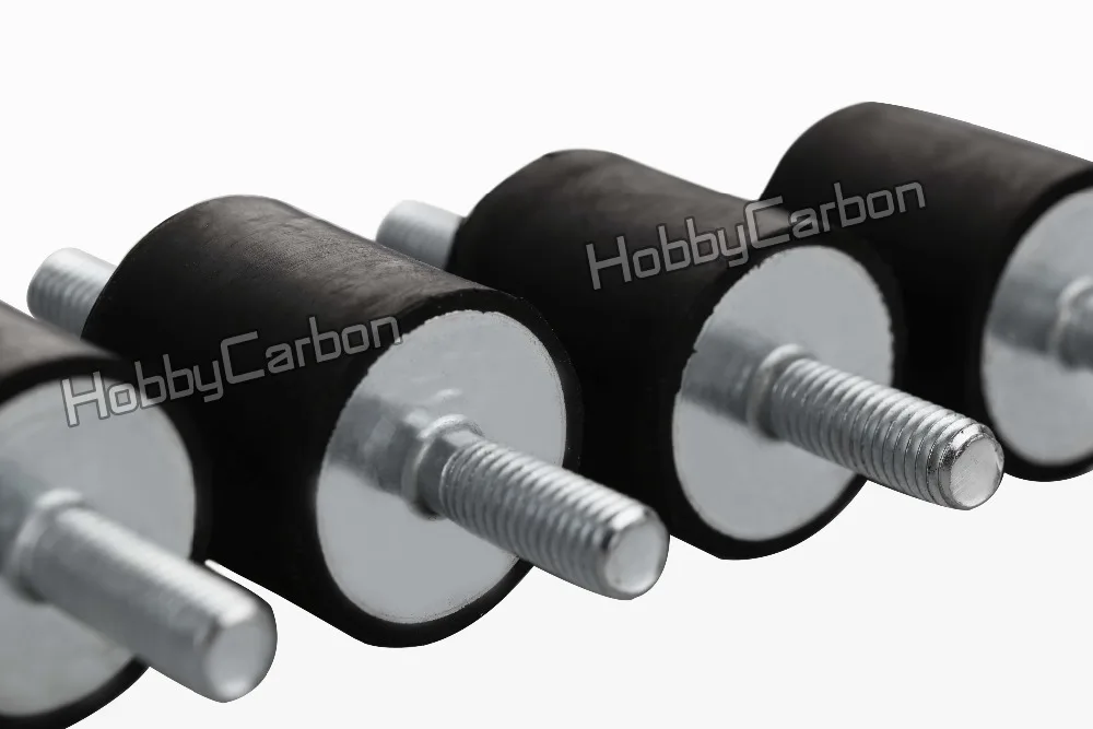 HOBBY CARBON SV025 20 шт./пакет M4x10 D10H8 V/D стильный Вибрационный демпфер для крепления
