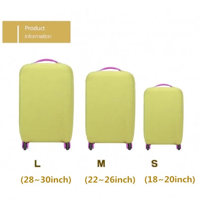 Travel Fashion Hot Travel on The Road Luggage Protective Cover Luggage Case Cover Travel Trolley Suitcase Protective Dust Cover