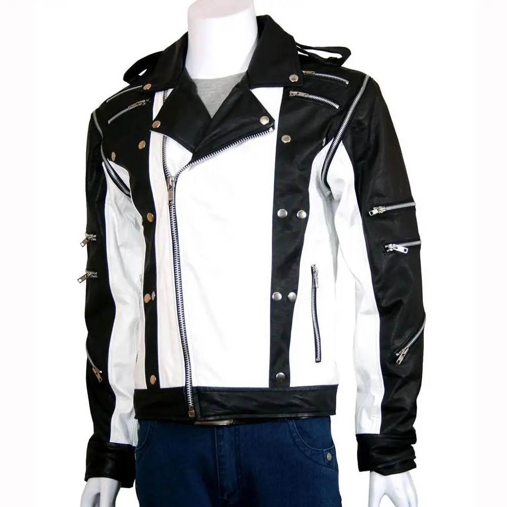 Michael Jackson Pepsi Commercial Leather Motorcycle Jacket