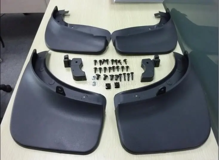 

Splash Guard Mud Flaps Mudguards 4 pcs Fit for 2011-2014 VW TOUAREG