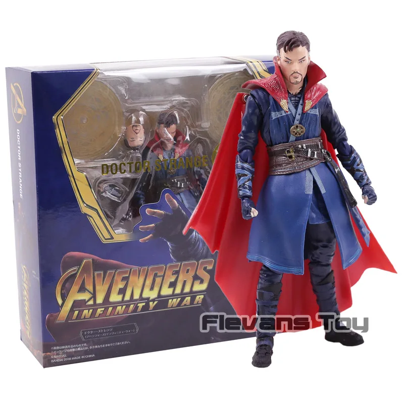 Цена Marvel Мстители Бесконечная война СВЧ S. H. Figuarts Доктор Стрэндж ПВХ фигурку Коллекционная ModelToy