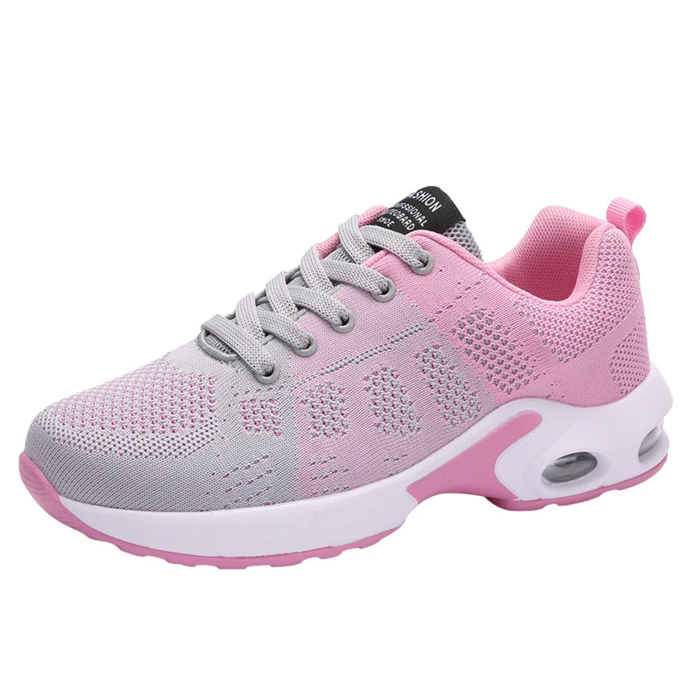 

Women's outdoor mesh air cushion increased casual sports shoes thick bottom soft bottom sports shoes running shoes Sneakers