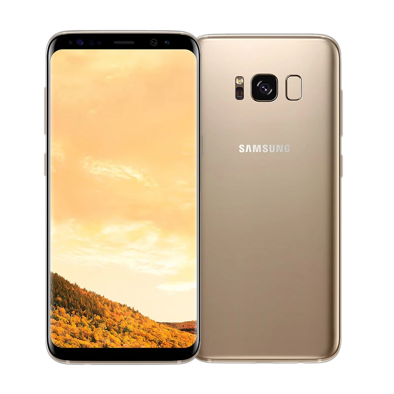 Разблокированный Samsung Galaxy S8/S8 PLUS, 4 Гб ОЗУ, 64 Гб ПЗУ, одна Sim Восьмиядерный Android телефон, отпечаток пальца, мобильный телефон